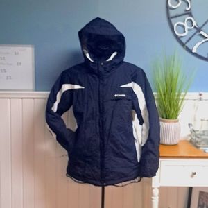 Columbia Winter Jacket EUC, black & white - L